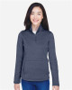 Women's Newbury Mélange Fleece Quarter-Zip Pullover