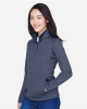 Women's Newbury Mélange Fleece Quarter-Zip Pullover
