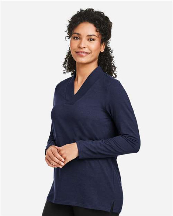 Women's Raleigh Shawl Collar Knit Top