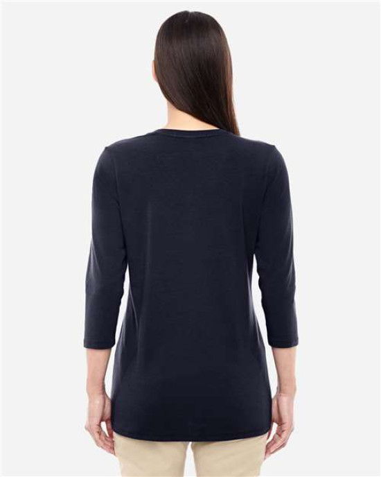 Women's Perfect Fit™ Bracelet-Length V-Neck Top