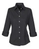 Women's Perfect Fit™ Three-Quarter Sleeve Stretch Poplin Dress Shirt