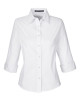 Women's Perfect Fit™ Three-Quarter Sleeve Stretch Poplin Dress Shirt