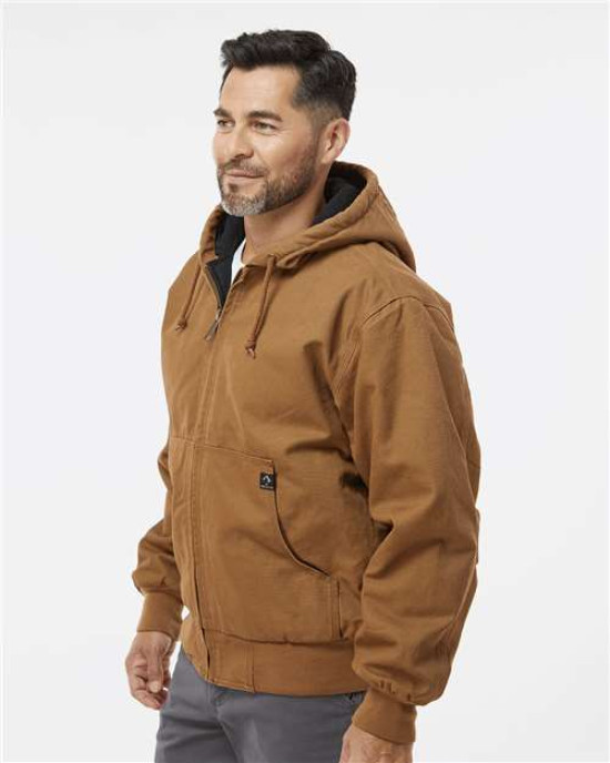 Men's Cheyenne Boulder Cloth™ Hooded Jacket with Tricot Quilt Lining