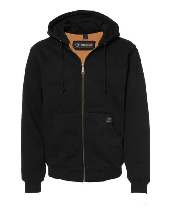 Men's Crossfire Heavyweight Power Fleece Hooded Jacket with Thermal Lining