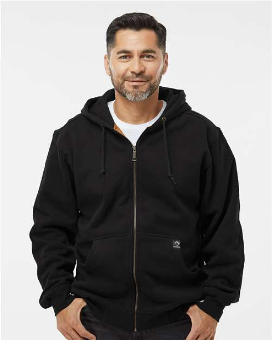 Men's Crossfire Heavyweight Power Fleece Hooded Jacket with Thermal Lining