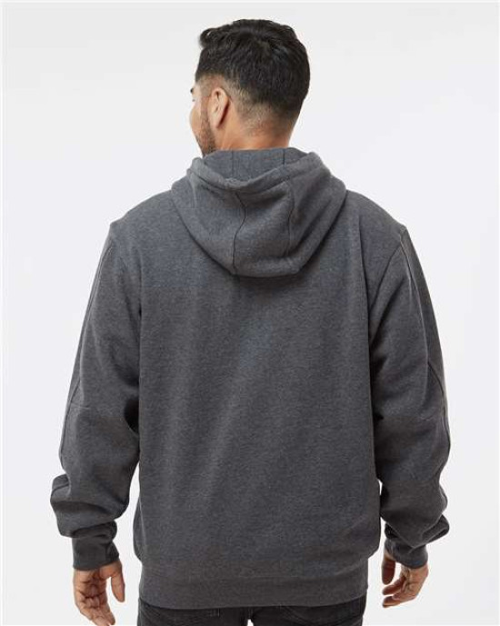 Men's Crossfire Heavyweight Power Fleece Hooded Jacket with Thermal Lining