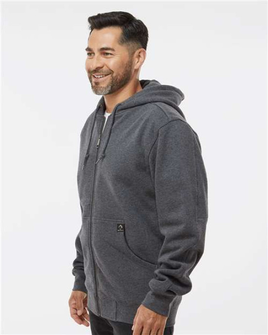 Men's Crossfire Heavyweight Power Fleece Hooded Jacket with Thermal Lining